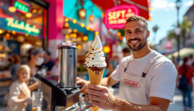 Augmentez vos ventes avec une machine à glace italienne - Gelmix