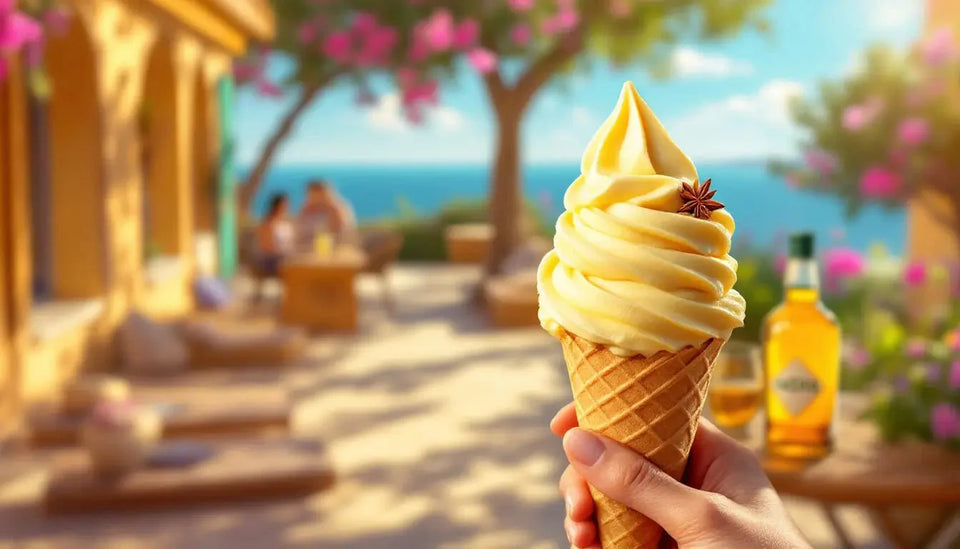 Recette de glace italienne au pastis avec Magic Mix - Gelmix