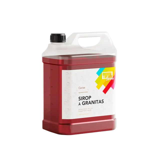 Granita Cerise 5L – Une explosion de saveur et une couleur vibrante - Granitas