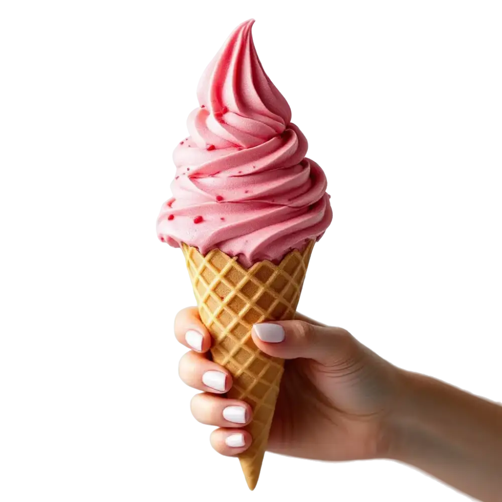 Mix à Glace Italienisch Aroma Natürliche Erdbeere - Erdbeerherz - Mix à glace Italienisch