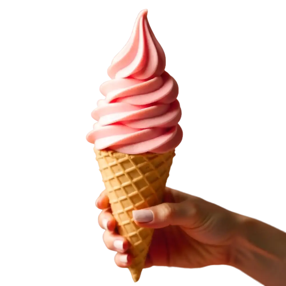 Mix à Glace Italienisch Aroma Natürliche Erdbeere – Herz aus Erdbeere | Les Recettes de Paulette - Mix à glace Italienisch