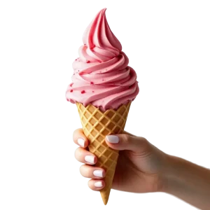 Glace Italienne à la Fraise du Mix les Recettes de Paulette