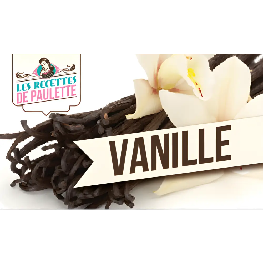 Getrocknete Vanilleschoten und frische Blumen für Mix à Glace Italienische Vanille in handwerklicher Qualität