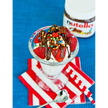 Fraises fraîches au Nutella et confettis dans un Mix Neutre Sundae Perle de Lait