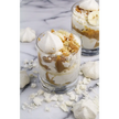 Dessert parfaits layered avec crème fouettée, caramel et meringue - Mix Neutre Sundae